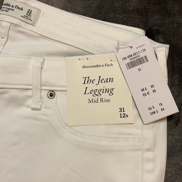 Abercrombie Mid Rise Jean Leggings - Picture 2 of 3